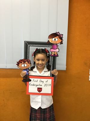 2019 Kindy First Day 1