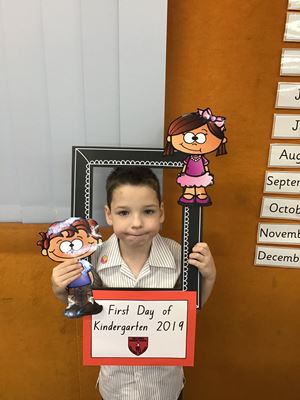 2019 Kindy First Day 12