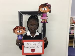 2019 Kindy First Day 13