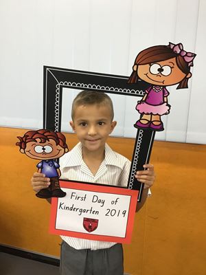 2019 Kindy First Day 15