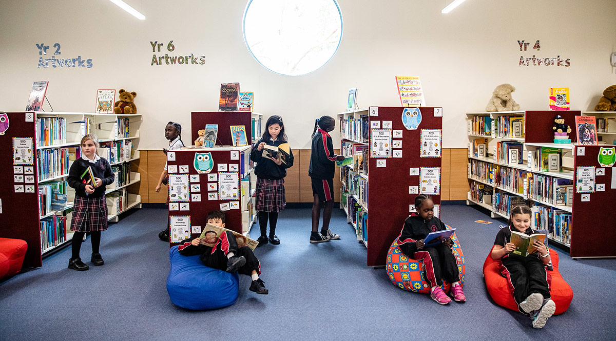 Holy Spirit St Clair School Library