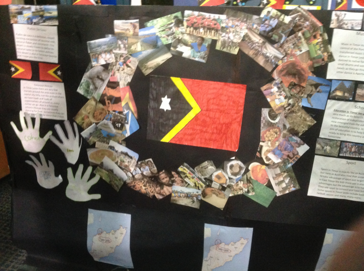 A group display of the story of Timor through photos. A group display of the story of Timor through photos.