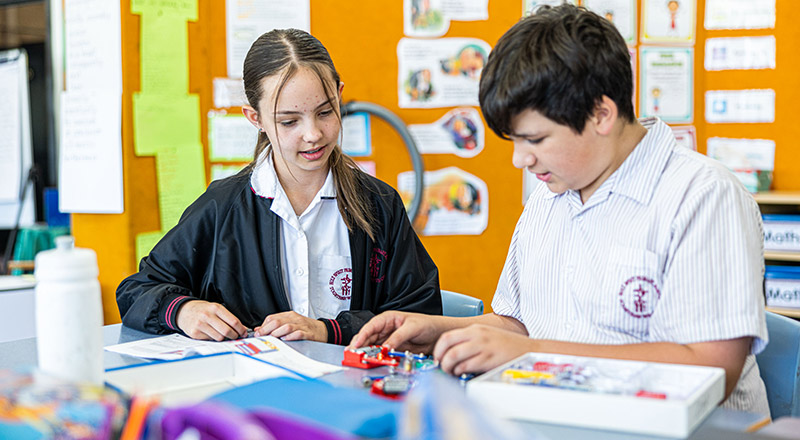 Fun learning at Holy Spirit Catholic Primary St Clair