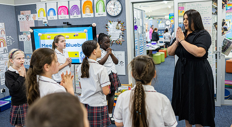 Teaching Religious Education at Holy Spirit Catholic Primary St Clair