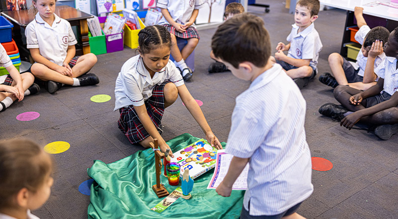 Holy Spirit Catholic Primary St Clair Religious Education class